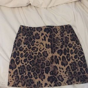Cheetah print skirt!!